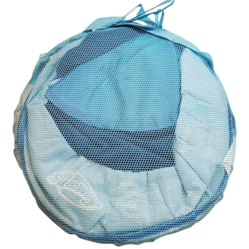 Spring Float Sun Canopy New SwimWays Baby Blue Step 1 For‎ 9-24 Months